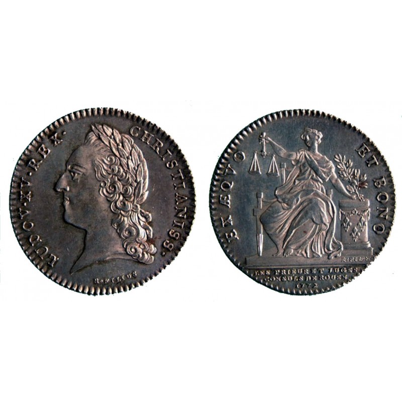 Rouen - Louis XV  Prieurs et Consuls 1772