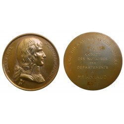 Notariat - Médaille vermeil - Bonaparte