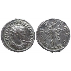 Carinus as Caesar - Billon Aurelianus - MARS VICTOR - Lyon - manque au RIC