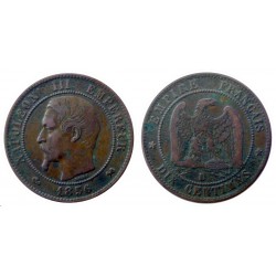 Napoleon III 10 centimes...