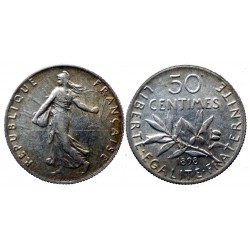 Semeuse 50 centimes 1898
