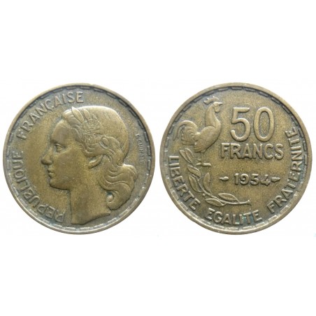 IV° République  Guiraud  50 francs 1954