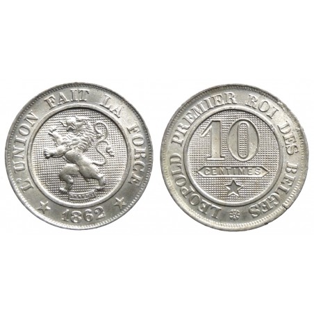 Belgium - Leopold Ier - 10 centimes 1862