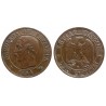 Napoleon III - 2 centimes 1854 d