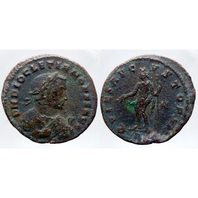 Diocletianus - Follis - Lyon - rare