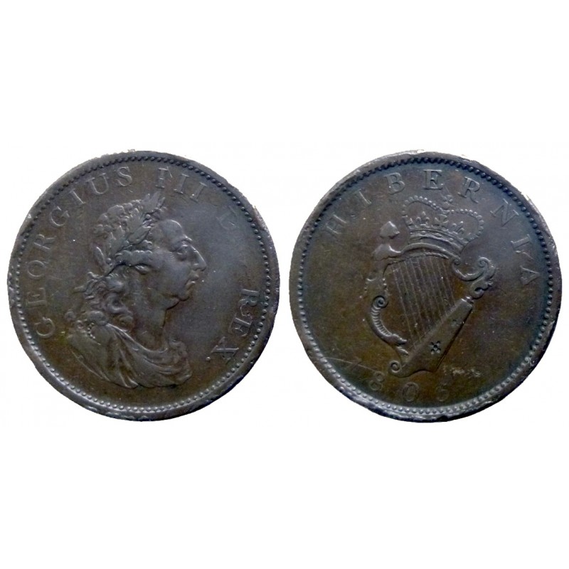 Irlande - Penny 1805