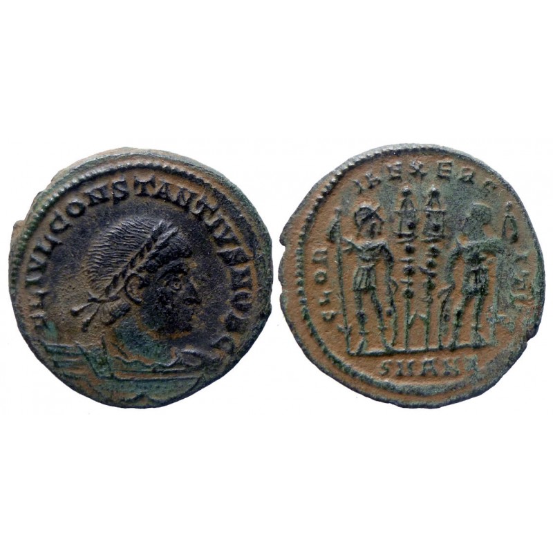 Constantius II Caes - Reduced follis - Antioch