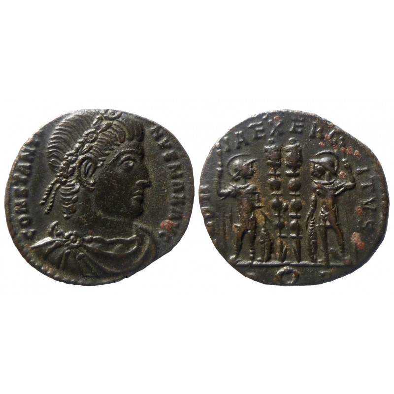 Constantine I - AE reduced follis - GLORIA EXERCITVS - Rome