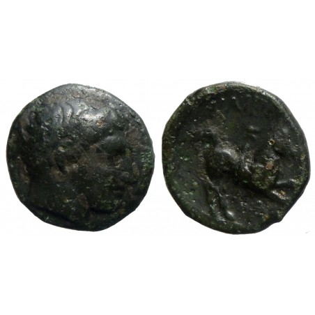 Maceoine - Philippe II - Bronze au cavalier